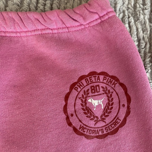 y2k Victoria’s Secret PINK sweatpants Size medium jogger comfy vintage - Picture 5 of 6